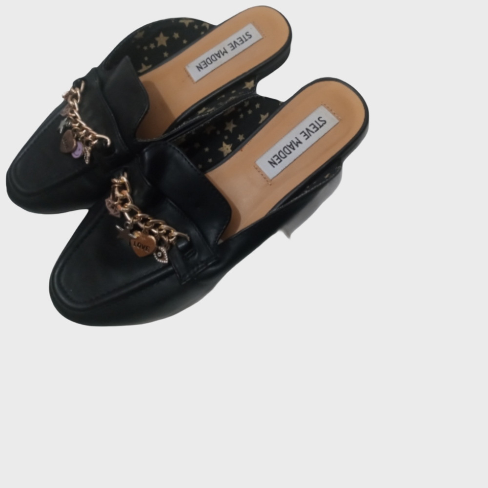 Steve Madden Kids' Jjillc Mules/ Shoes Black Color Size 2